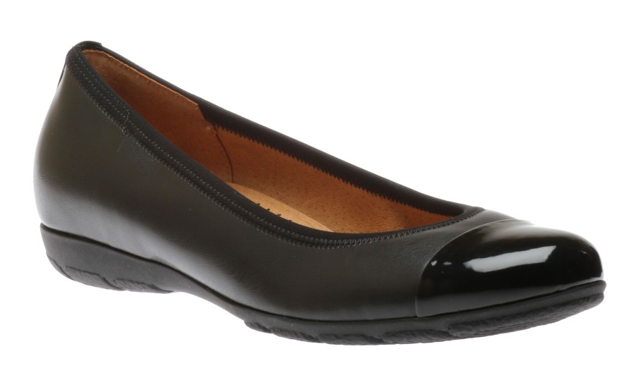 Women Gabor | 54.161.57 Black Ballet Flat