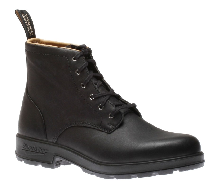 Women Blundstone | Blundstone 1938 - Original Lace-Up Black Leather Boot