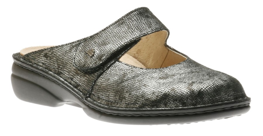 Women Finn Comfort | Stanford Bronze Leather Clog