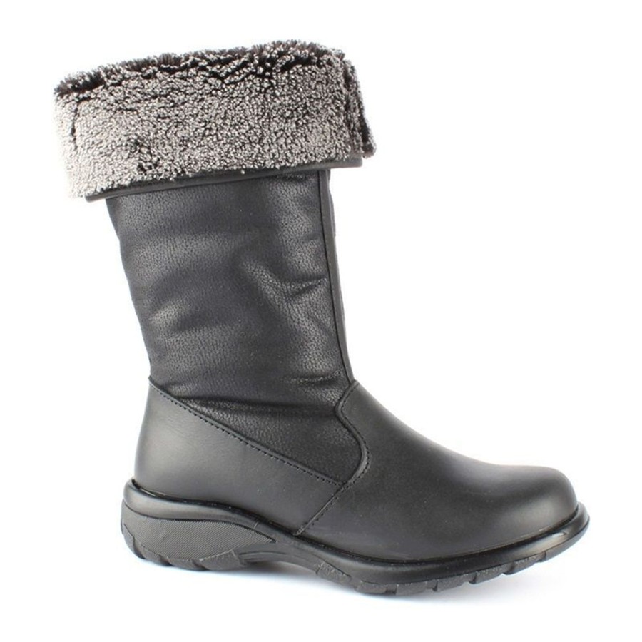 Women Toe Warmers | Shelter Black Winter Boot