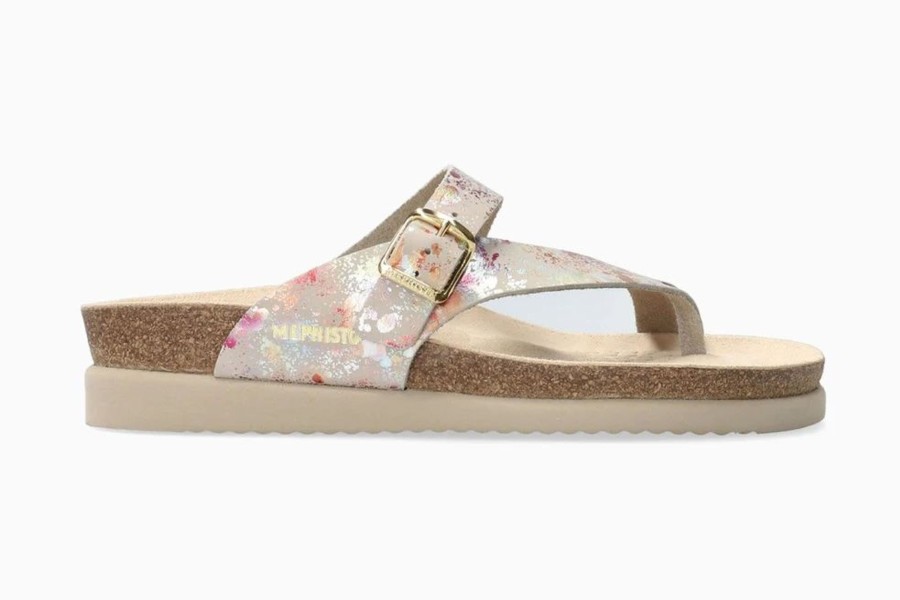 Women Mephisto | Helen Paint Fog Thong Sandal