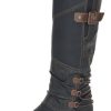 Women Remonte | Mombasa Black Tall Boot