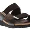 Women Naot | Jacey Black Wide Width Slide Sandal