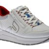 Women R EVOLUTION | Rock White Leather Walking Shoe