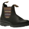 Women Blundstone | Blundstone 1409 - Original Stout Brown Striped Elastic Boot