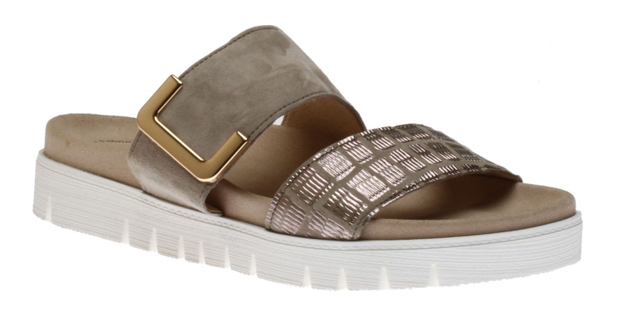 Women Gabor | 43.740.31 Schilf Slide Sandal