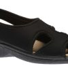 Women Italian Comf | Sandal Black Solid