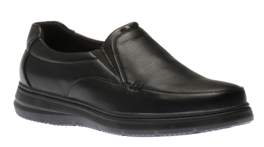 Men Collexion Italy | Casual Slip On Black