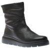 Women Ecco | Nouvelle Zip Black