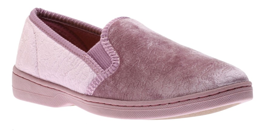 Women Foamtreads | Debbie 2 Dusty Rose Slip-On Slipper