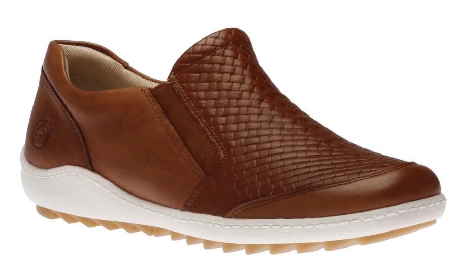 Women Remonte | Lose Slip On Brown