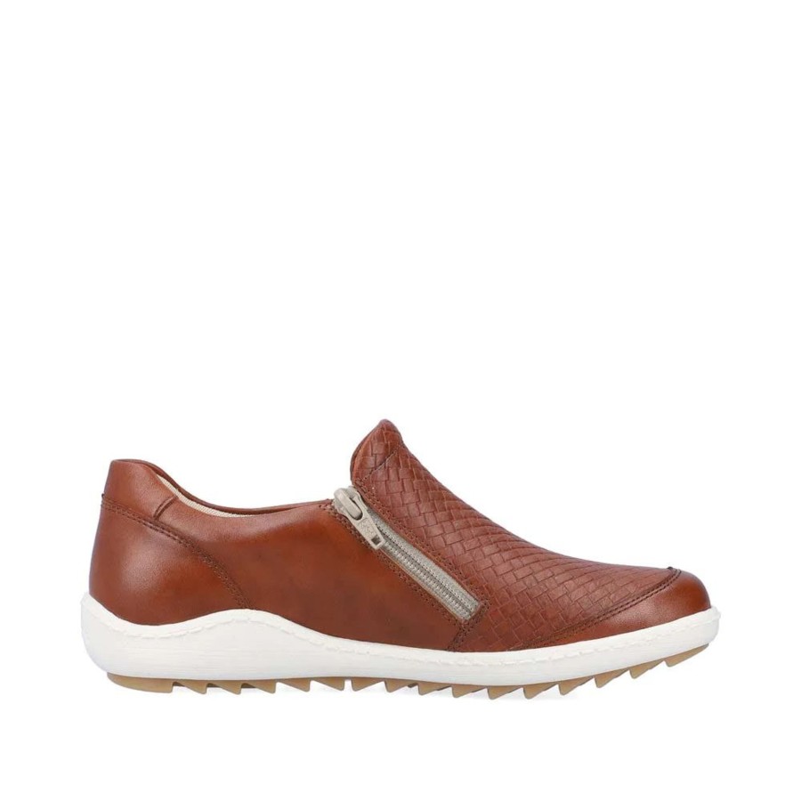 Women Remonte | Lose Slip On Brown