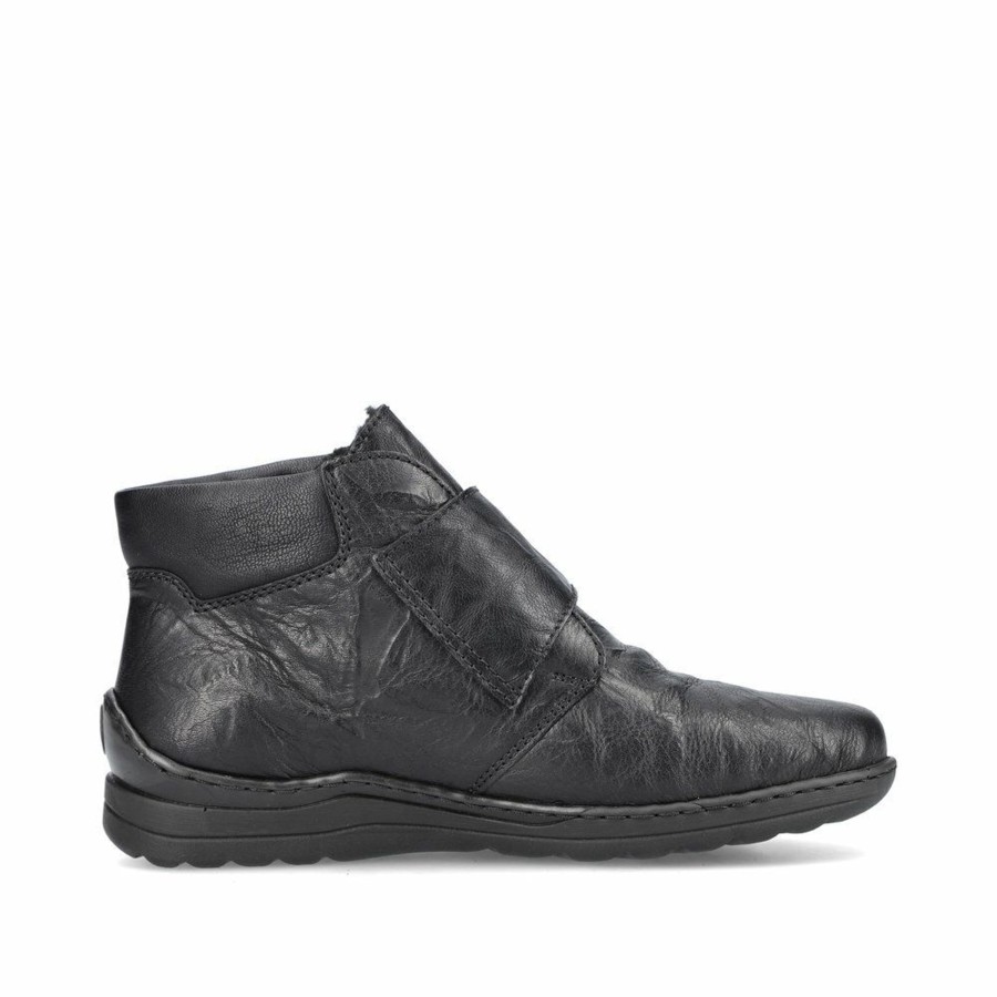 Women Rieker | Massa Velcro Black