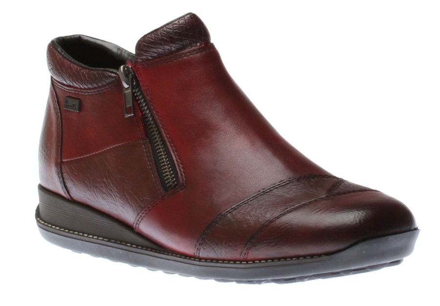 Women Rieker | Eagle Wine Ankle Boot