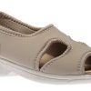 Women Italian Comf | Sandal Biege Solid