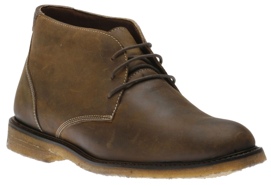 Men Johnston & Murphy | Copeland Tan Brown Leather Chukka Boot