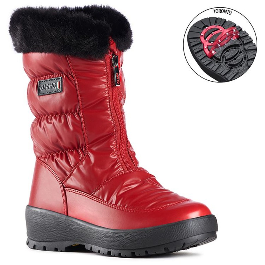 Women Olang | Gemma Red Winter Boot