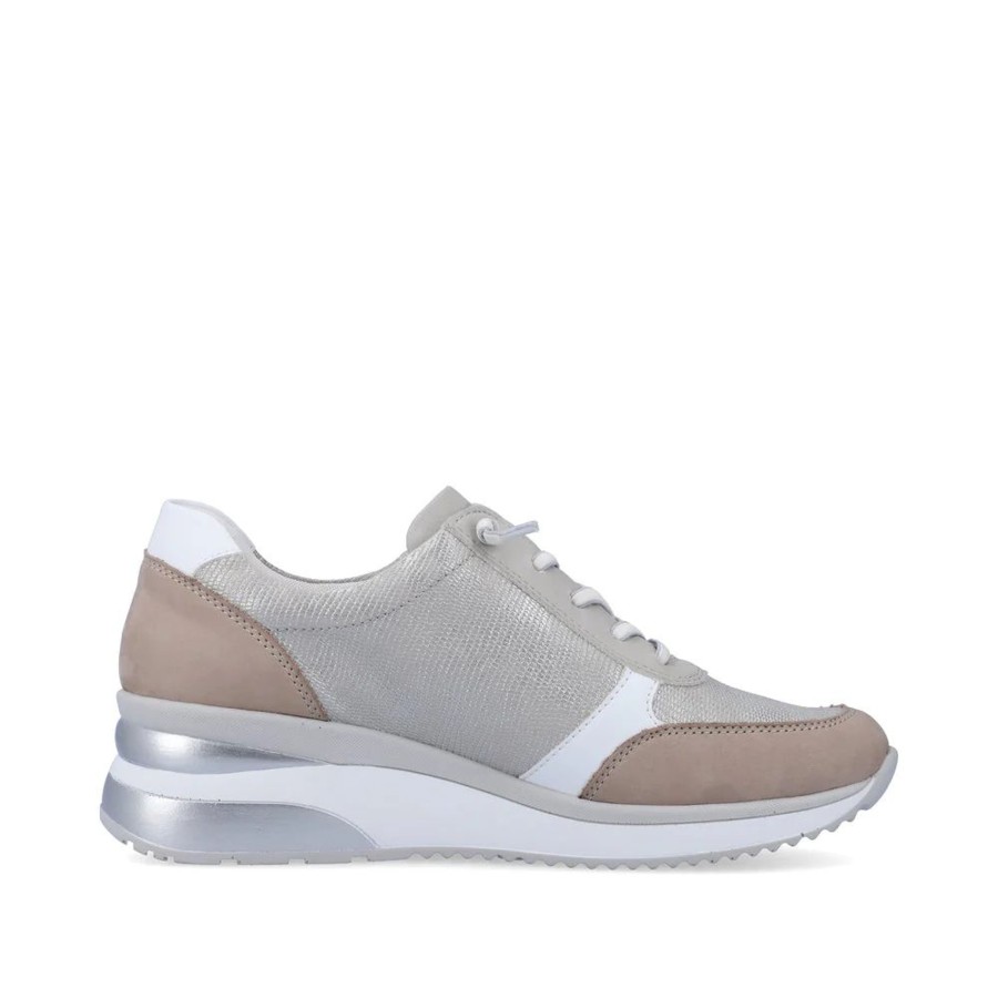 Women Remonte | Cloud Grey Kombi