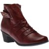 Women Ortho Flex | Dress Boot Sz Wine