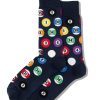 Accessories Hotsox | Hotsox Men'S Billiards Crew Socks