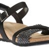 Women Earth | Kendra Kennedy Black Wedge Sandal