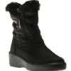 Women Pajar | Veronica Black Nylon Winter Boot