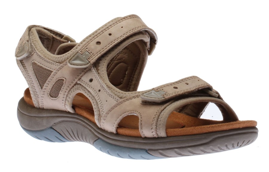 Women Cobb Hill | Franklin Fiona Taupe Sport Sandal