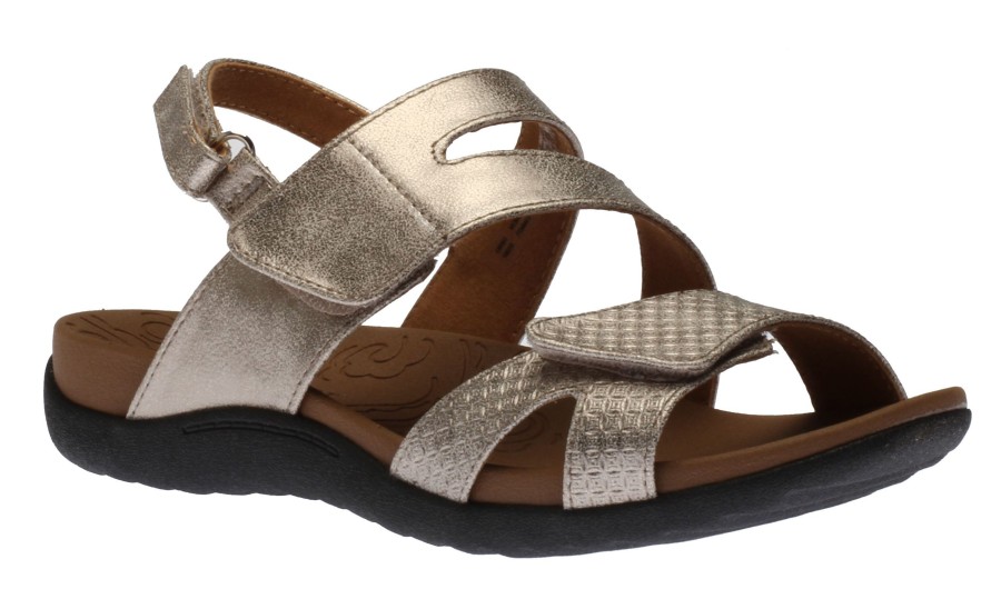 Women Rockport | Ridge Asym Metallic