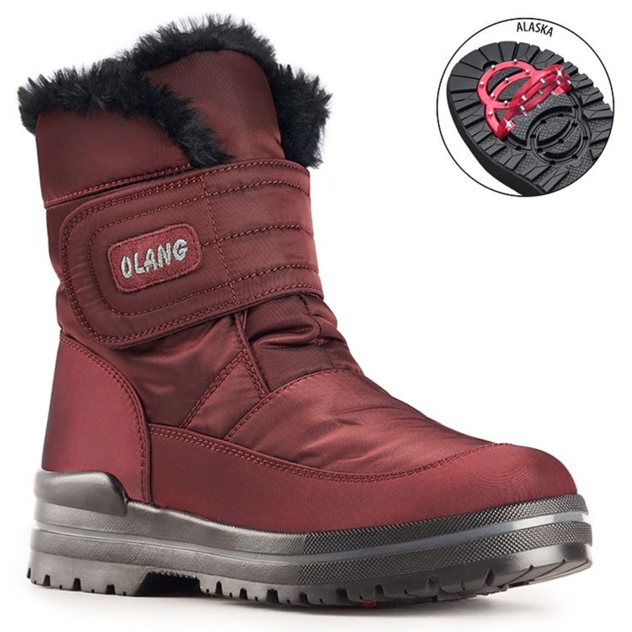 Women Olang | Luna Velcro Uva Winter Boot