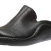 Men Romika | Monaco 202G Black Leather Slipper