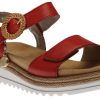 Women Remonte | Odeon Sandal Red