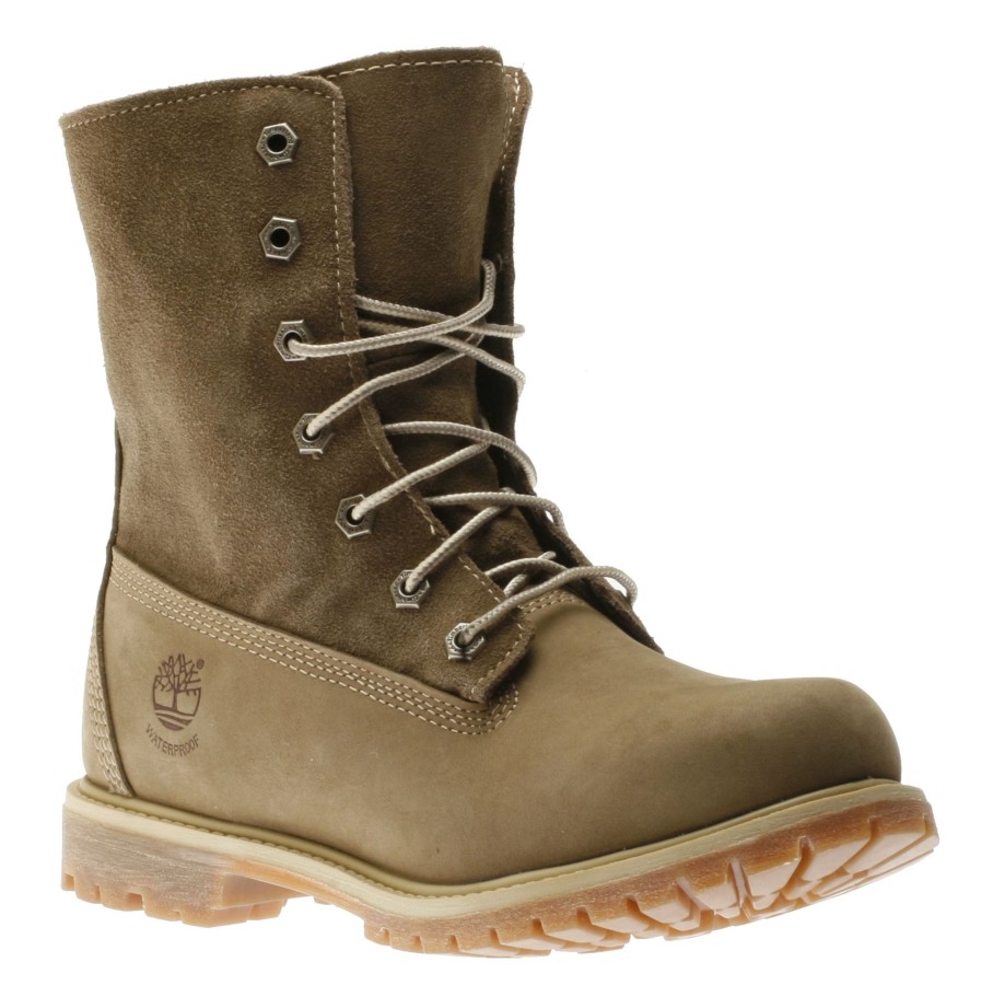 Women Timberland | Teddy Fleece Taupe