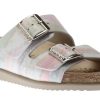 Women Mephisto | Hester Multicolour Pastel Slide Sandal