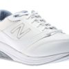 Women New Balance | Ww928Wb3 White Leather Lace-Up Walking Shoe