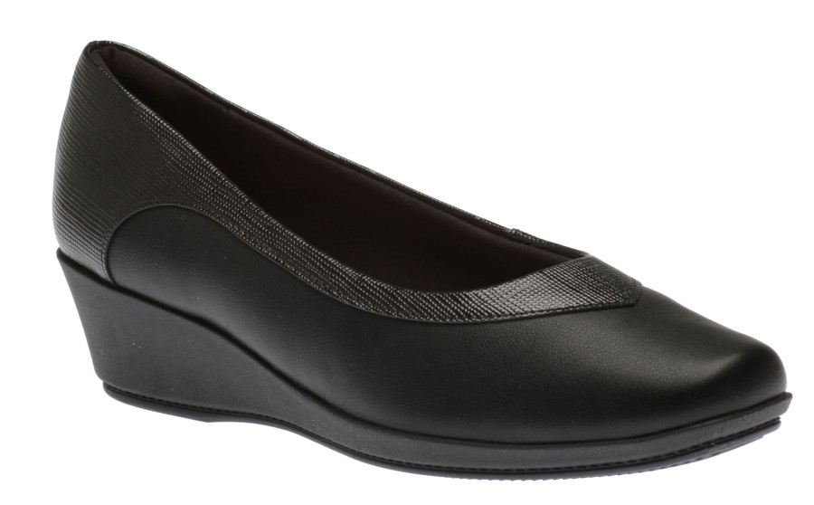 Women Piccadilly | Dress Wedge Black