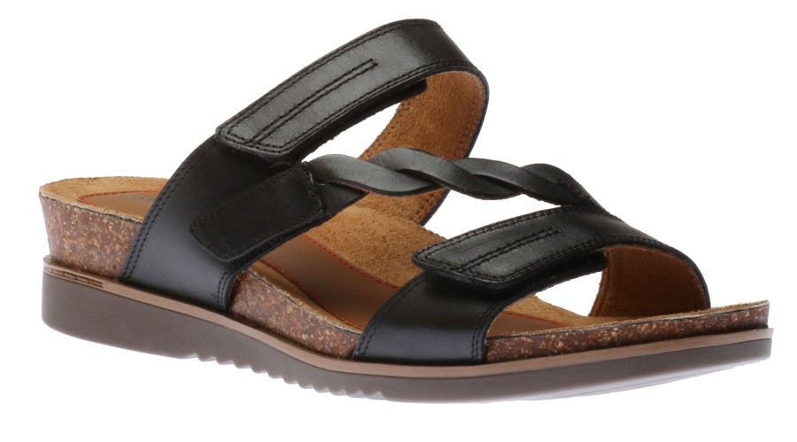 Women Cobb Hill | May W Slide Black