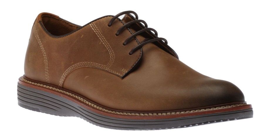 Men Johnston & Murphy | Upton Plain Toe Tan