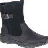 Women Merrell | Icepack Guide Buckle Polar Black Waterproof Boot