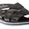 Men Rieker | Serbia Denim Blue Slide Sandal