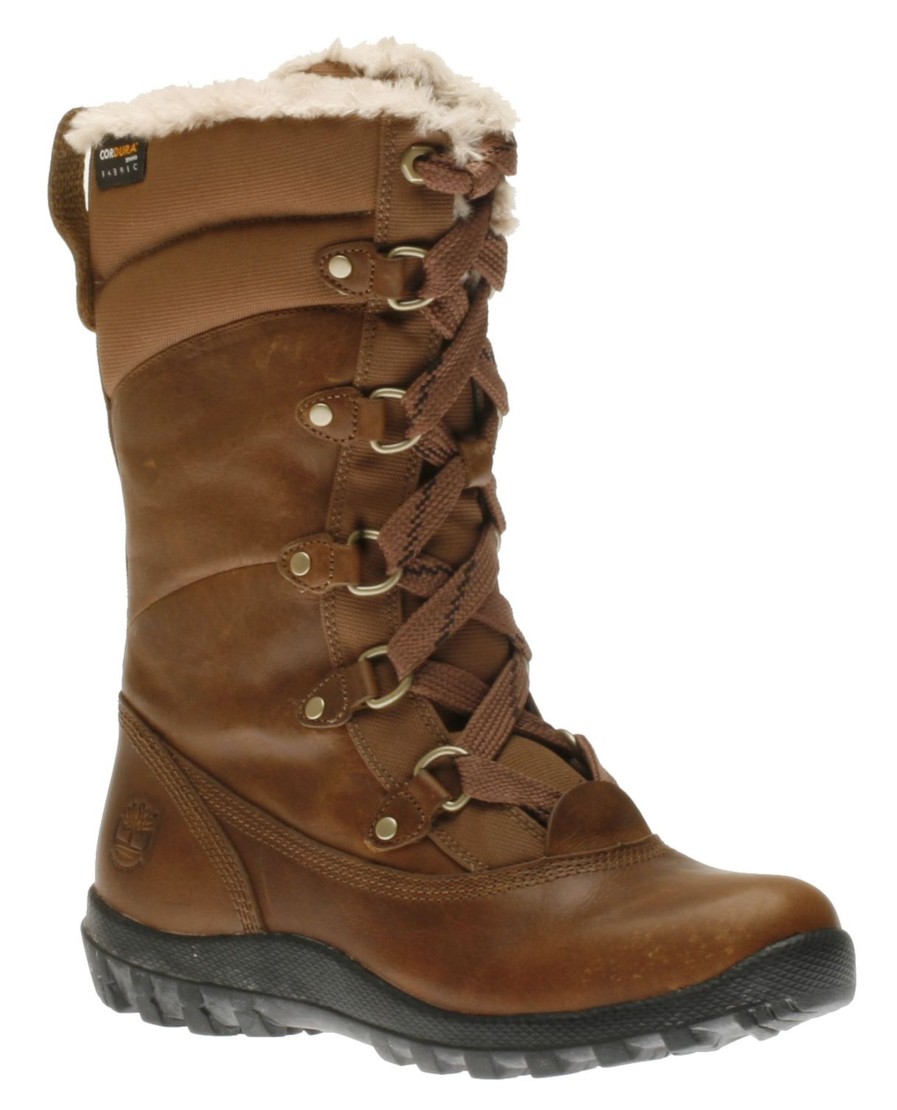 Women Timberland | E K Mid Wp Tobacco