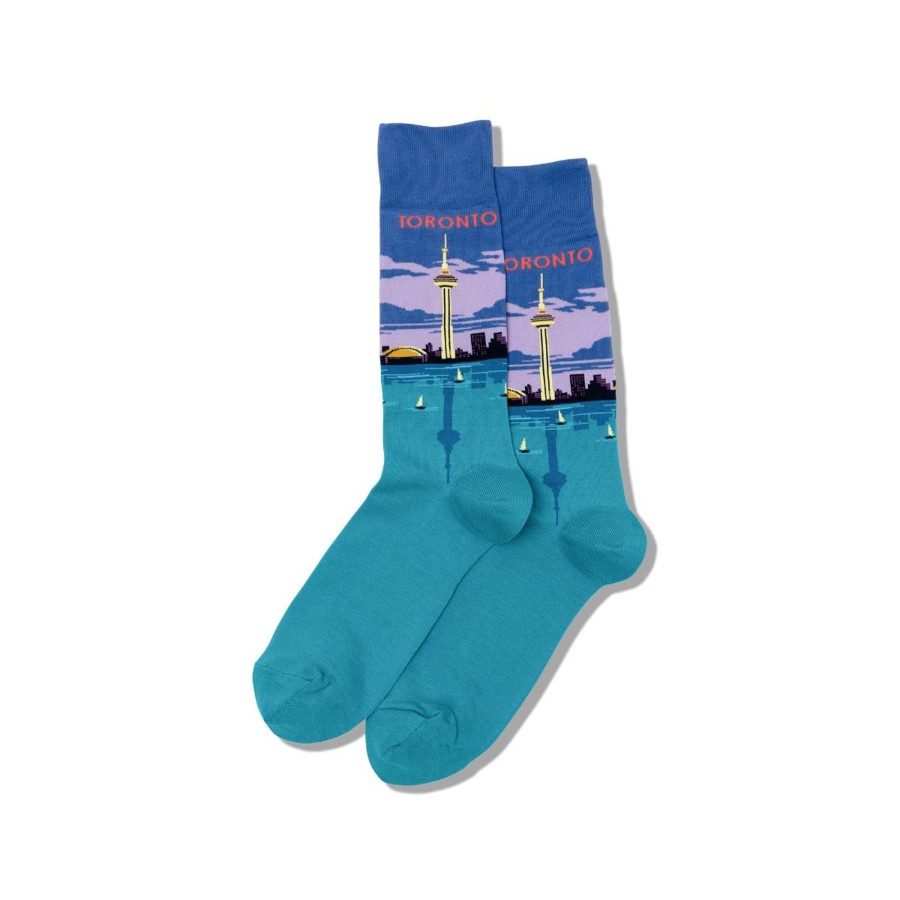 Accessories Hotsox | Hotsox Men'S Toronto Crew Socks