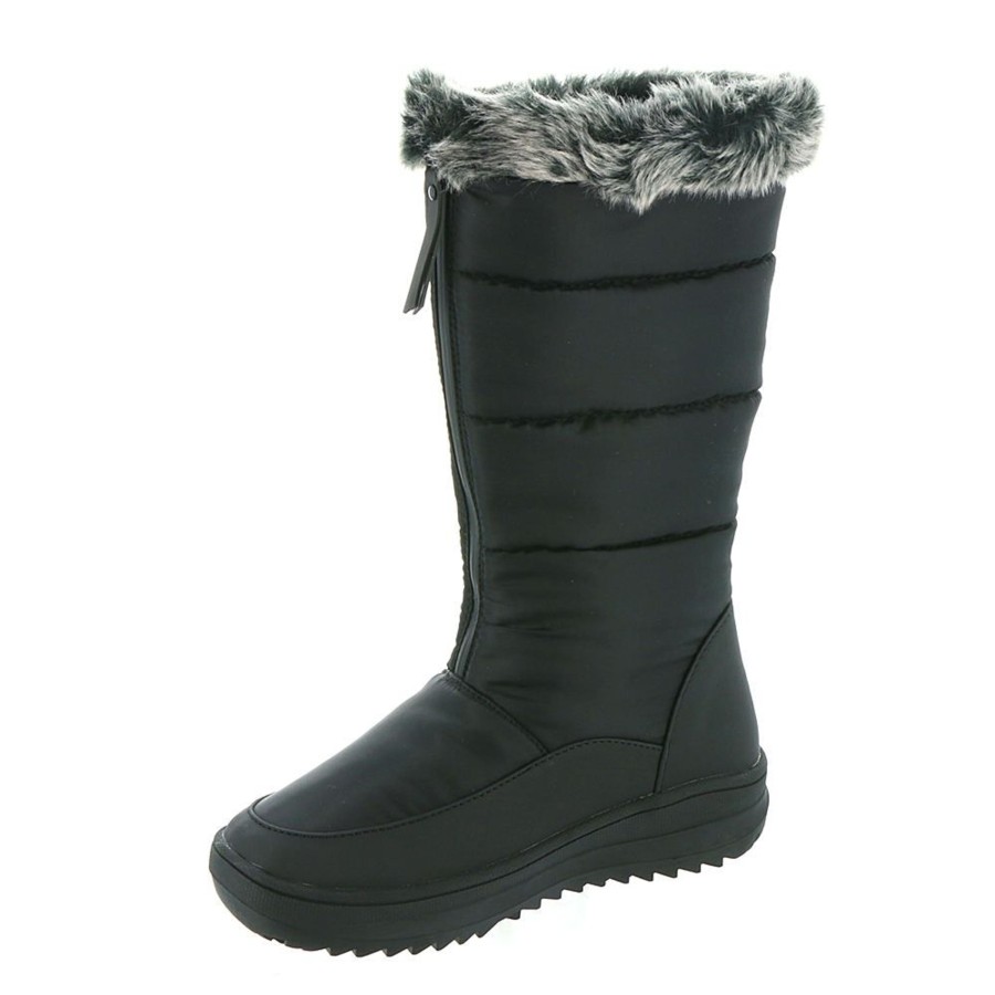 Women Wanderlust | Nordic Black Tall Boot