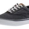 Men Sperry | Striper Ii Cvo Navy Canvas Lace-Up Sneaker