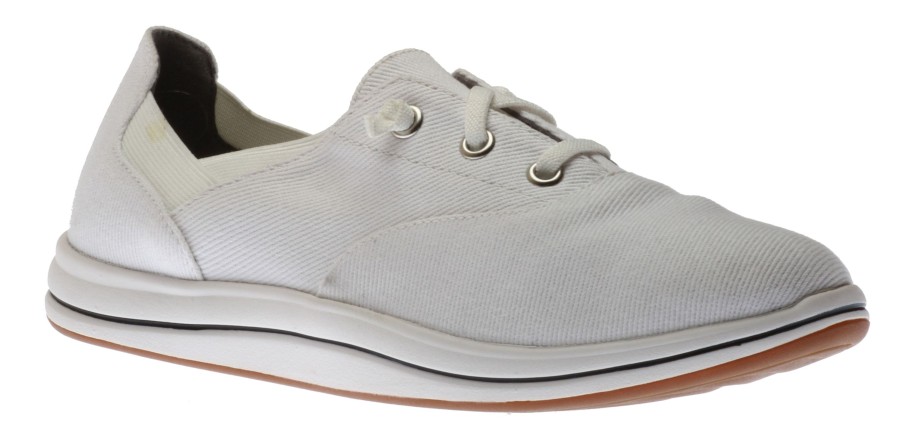 Women Clarks | Breeze Ave White