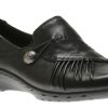 Women Cobb Hill | Paulette Black Slip-On Flat