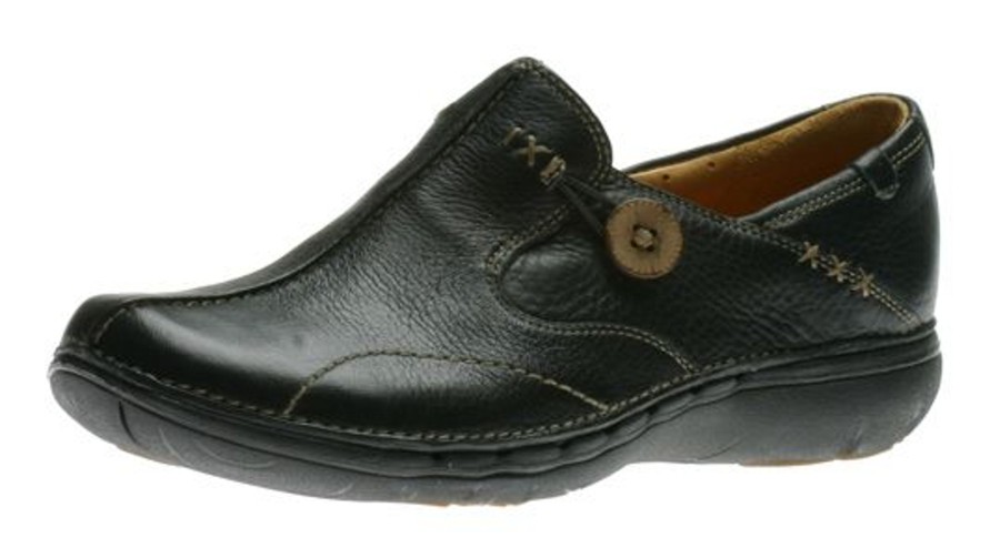 Women Clarks | Un Loop Black