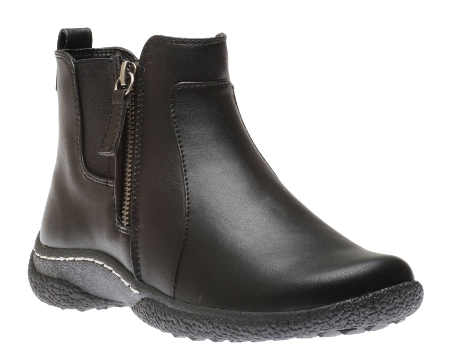 Women Wanderlust | Maddi Black Ankle Boot