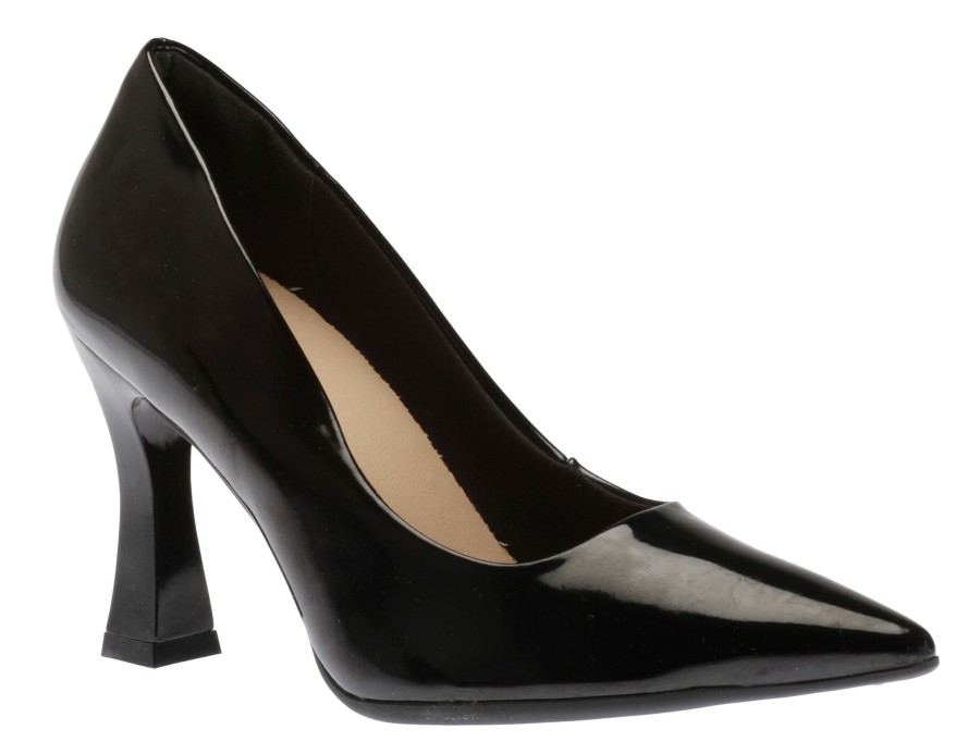 Women Piccadilly | Dress Black Patent