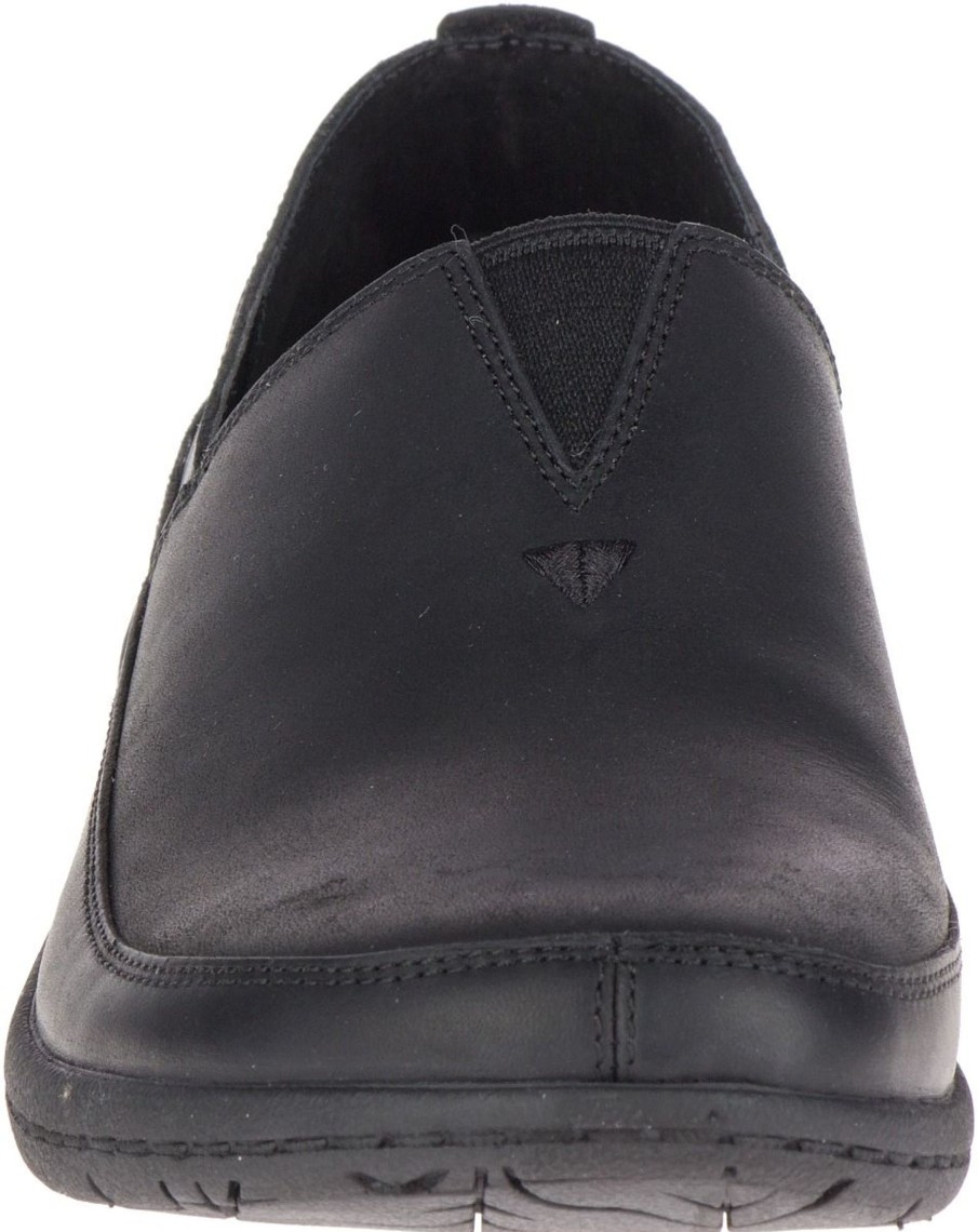 Women Merrell | Encore Kassie Black Leather Loafer