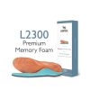 Accessories Aetrex | L2300 Men'S Premium Memory Foam Orthotics - Insole For Extra Comfort